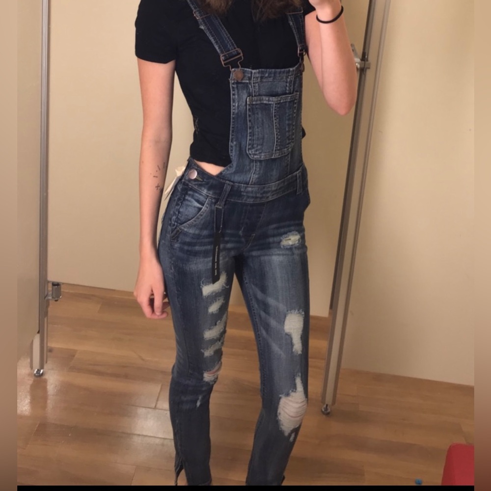 Dollhouse Brand Jean Overalls Size 1